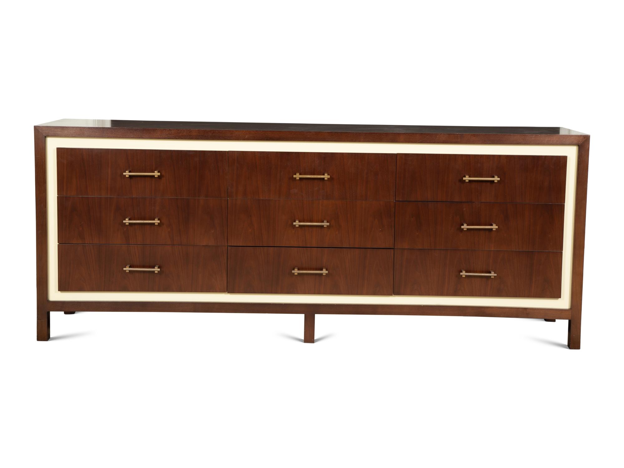 A Contemporary Nine-Drawer Dresser