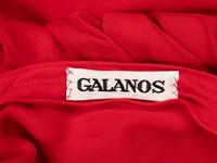 Galanos, Chiffon Cocktail Dress
