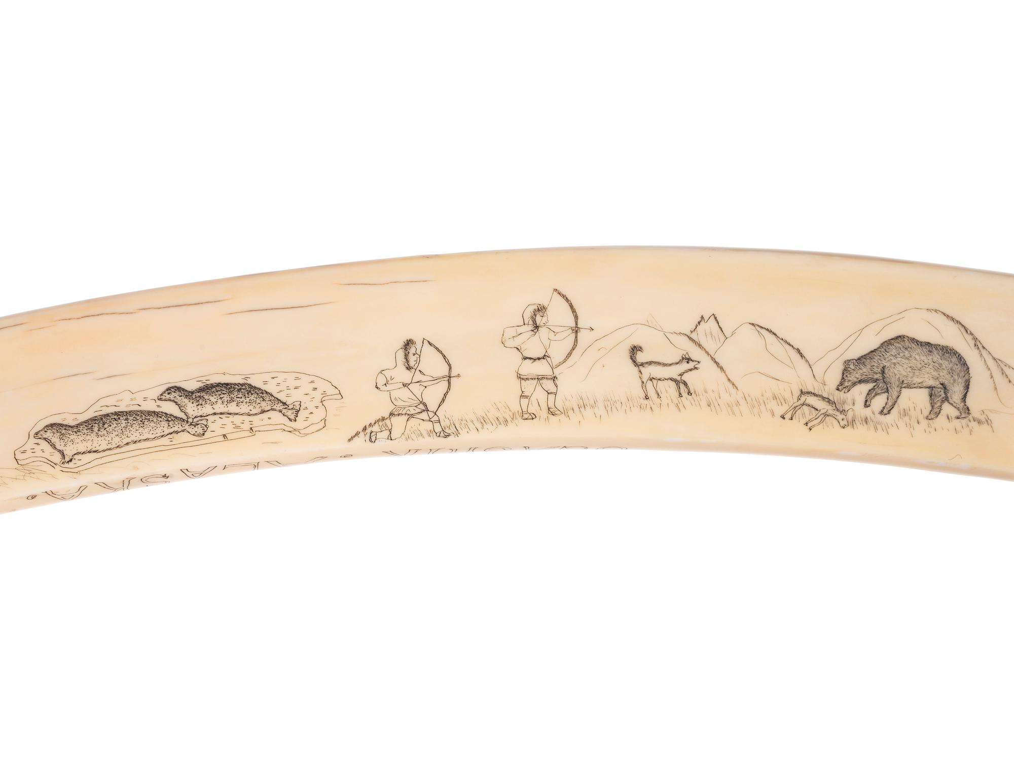 Iñupiat Decorated Cribbage Boards