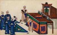 A Group of Twelve Chinese Export Pith Paintings
