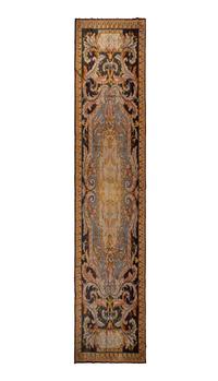 A Savonnerie Style Wool Runner