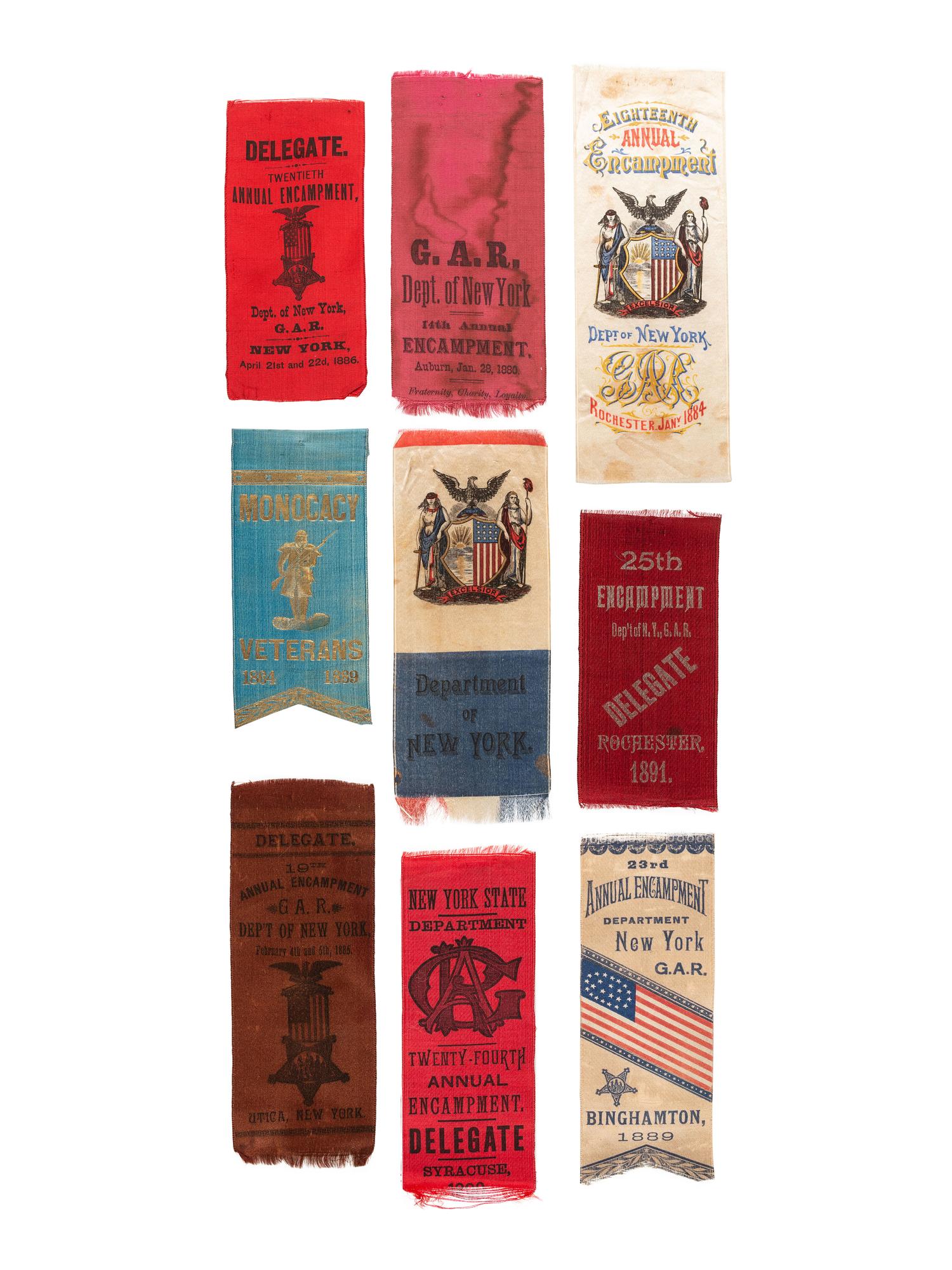 [CIVIL WAR]. Extensive collection of photographs, correspondence, ribbons, and medals associated with the life, service, and political career of Brigadier General John Cleveland Robinson, including his Colt revolver.