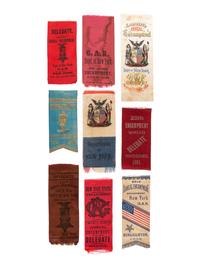 [CIVIL WAR]. Extensive collection of photographs, correspondence, ribbons, and medals associated with the life, service, and political career of Brigadier General John Cleveland Robinson, including his Colt revolver.