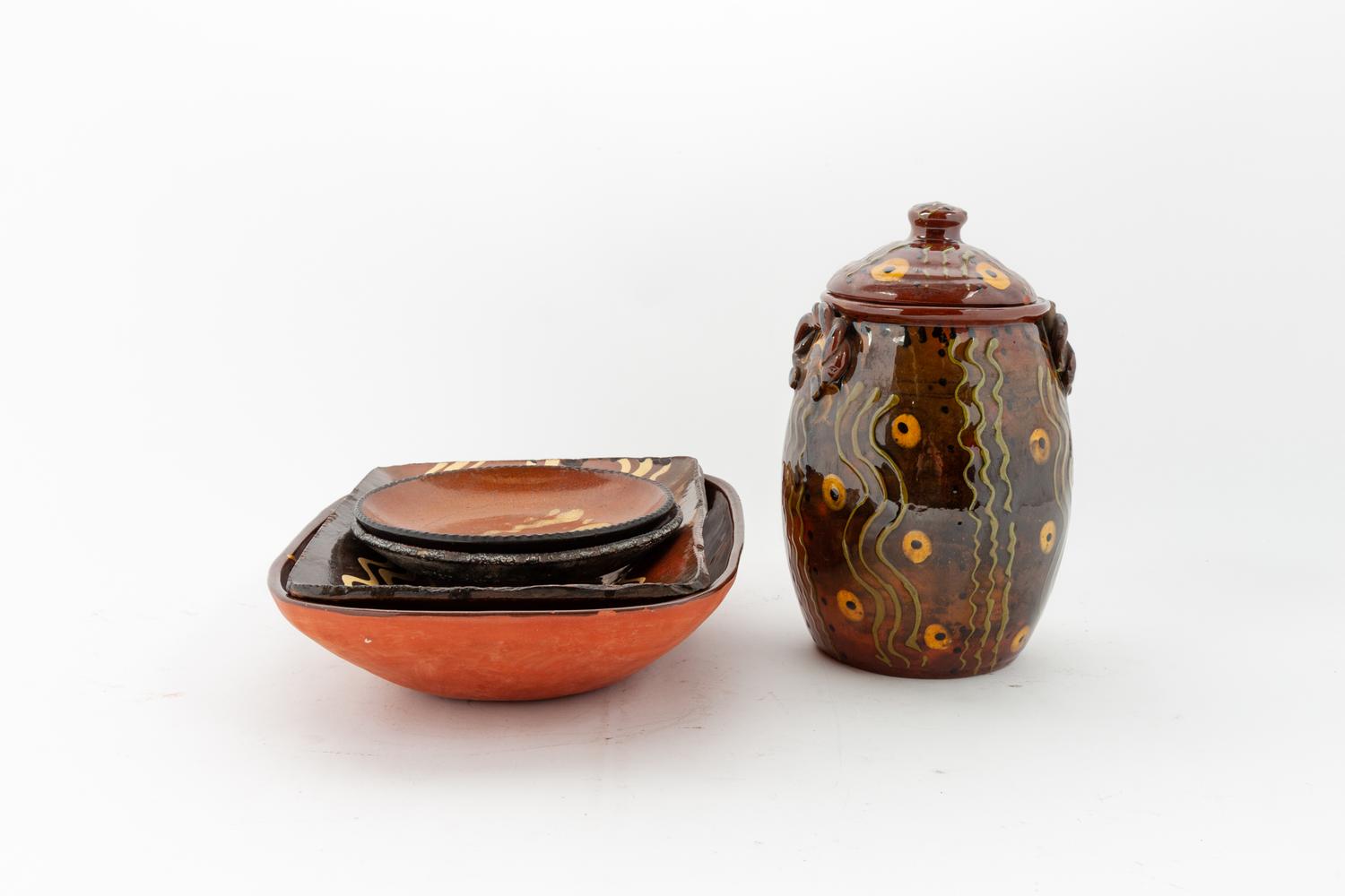A Group of Pennsylvania Redware