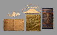 22 Chinese Embroidered Silk Textiles