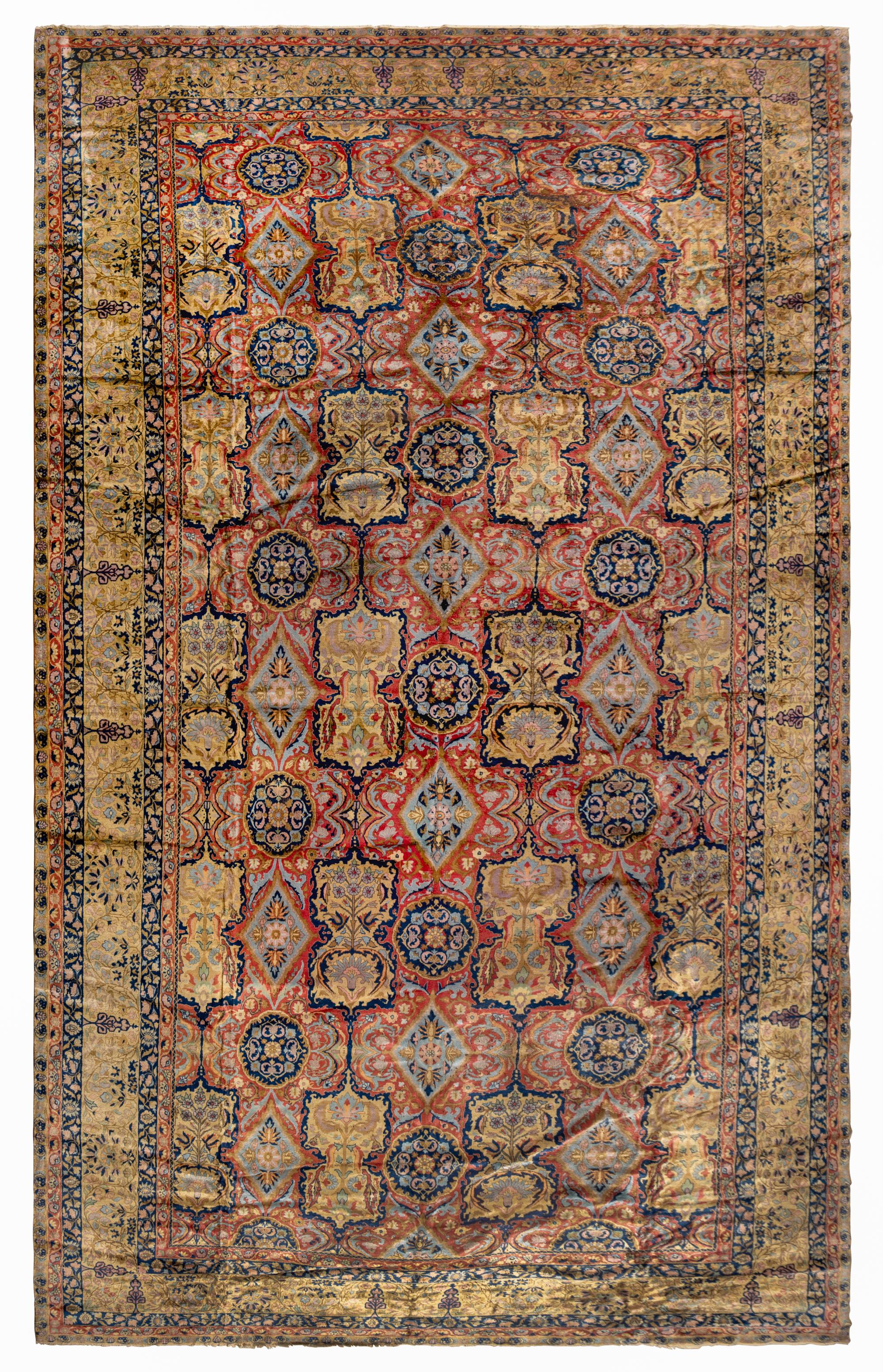 An Indo Kirman Carpet