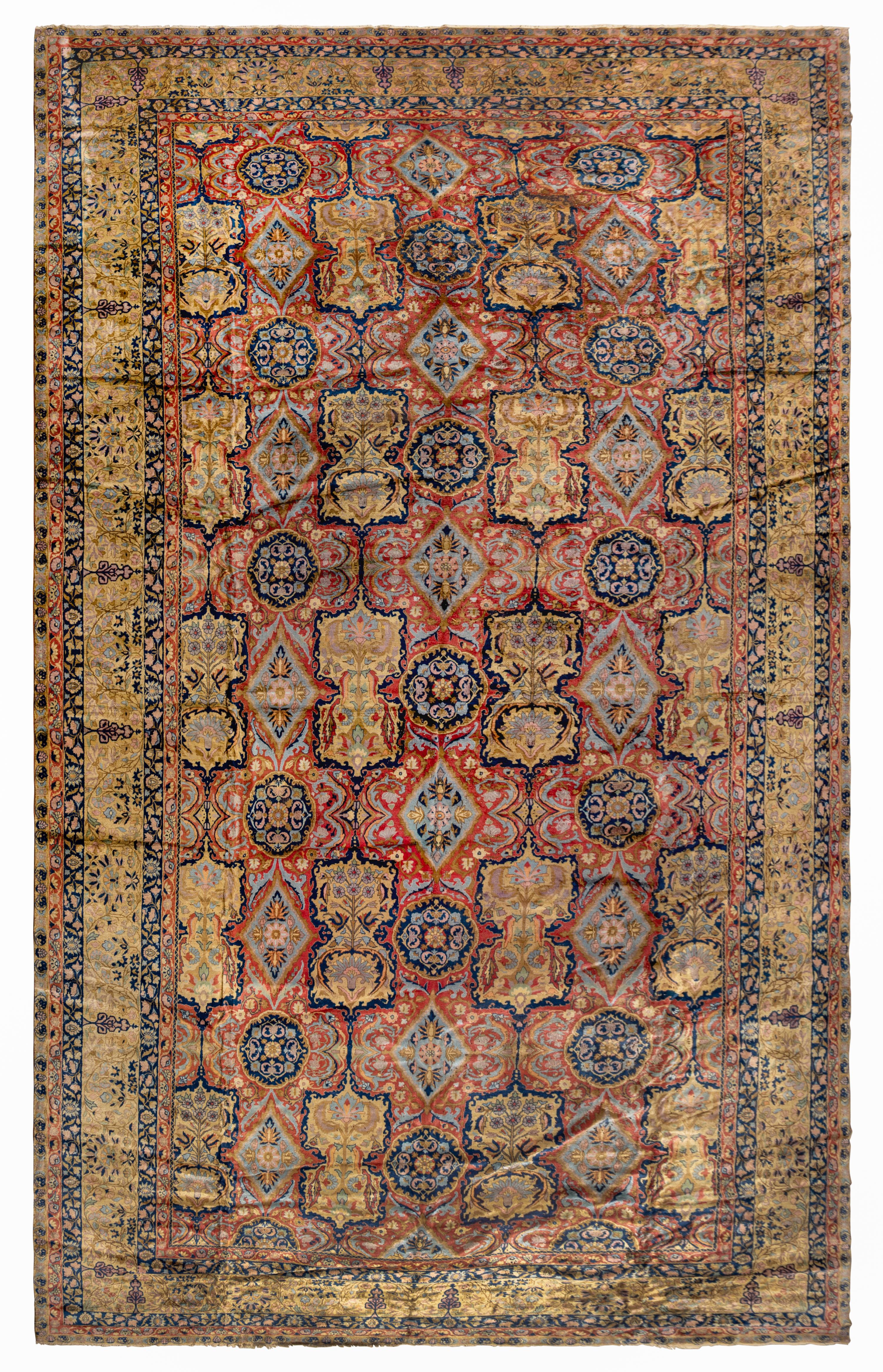 An Indo Kirman Carpet