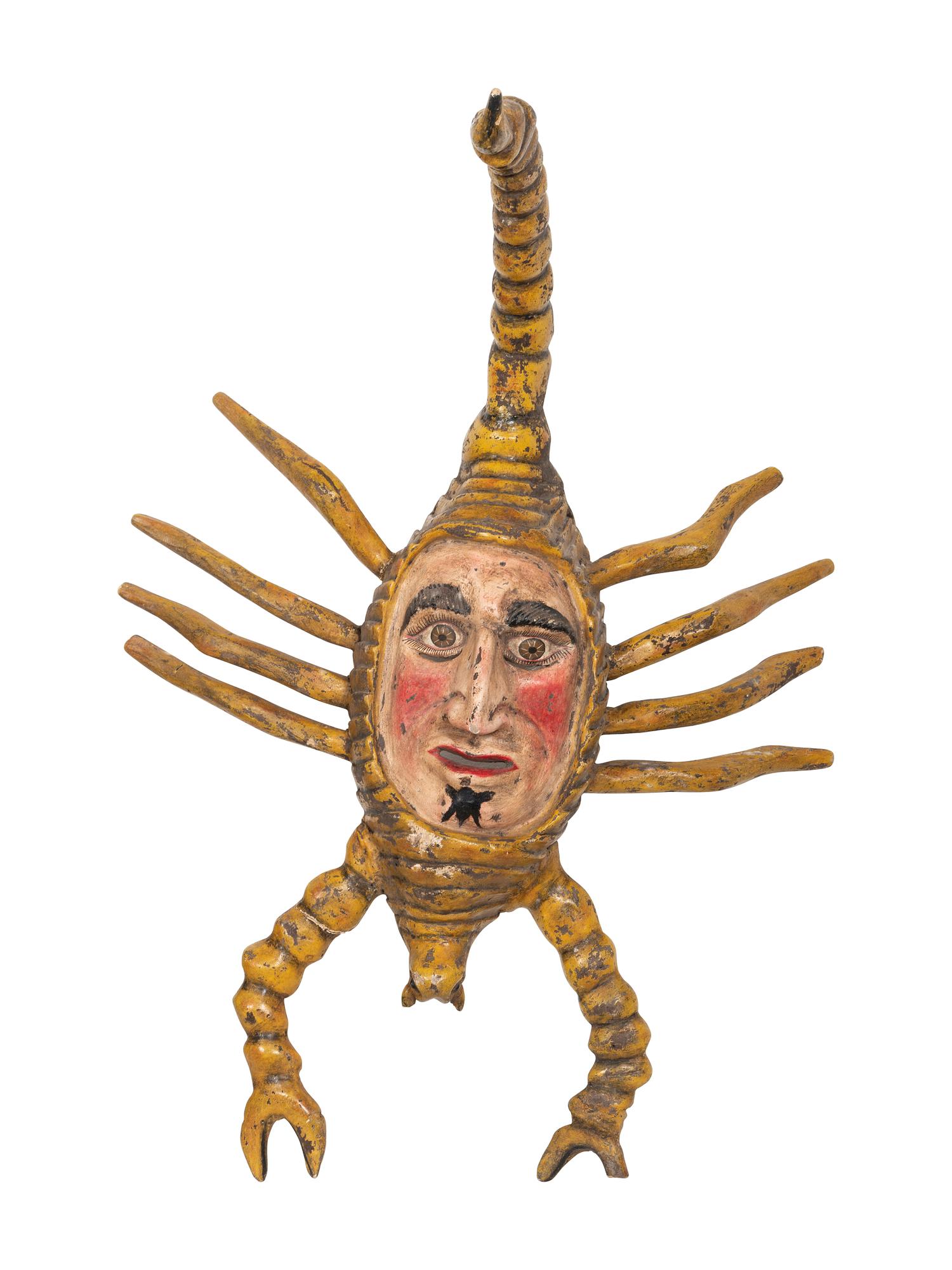 Four Mexican Animal Form Festival Masks