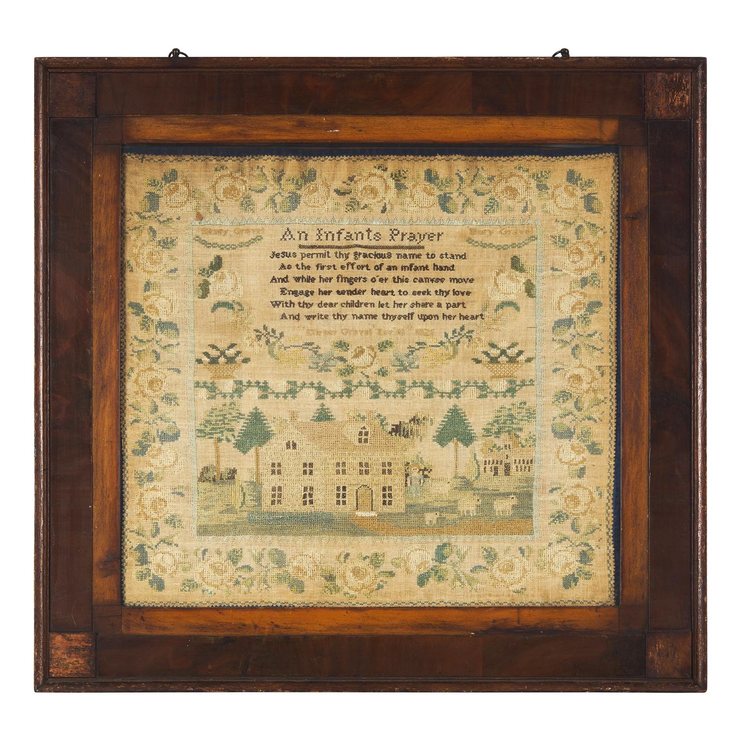 A Gravel Family Needlework Sampler