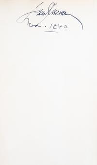 (LANDSCAPE ARCHITECTURE) JENSEN, JEN. Siftings. Chicago, 1939. Signed.
