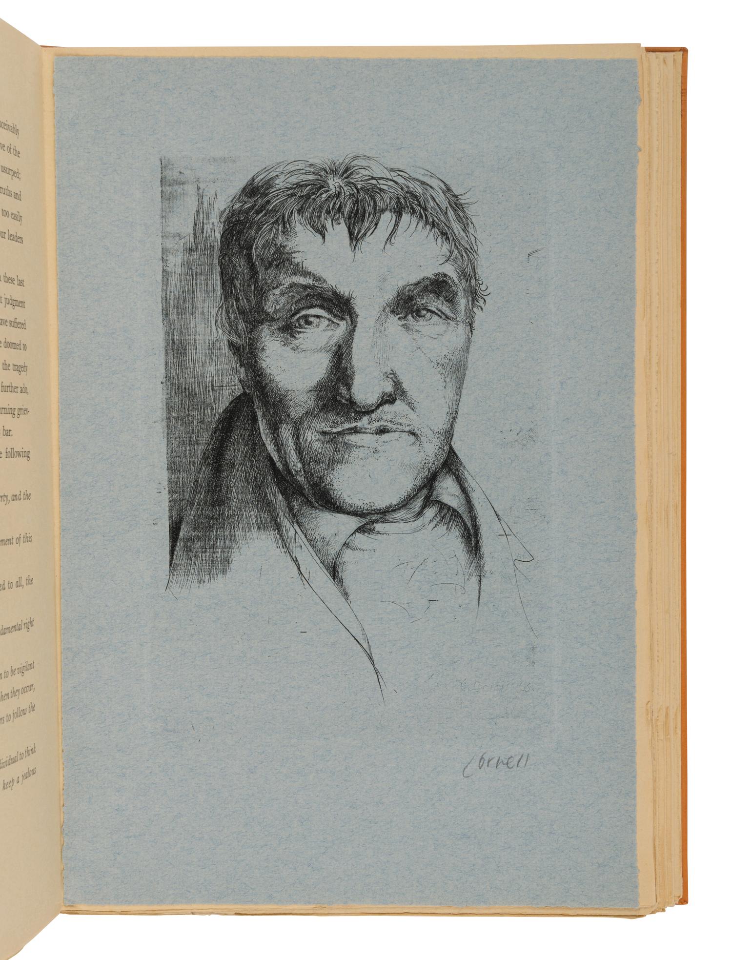 [GEHENNA PRESS]. SCOTT, John Anthony (1916-2010), editor. The Defense of Gracchus Babeuf Before the High Court of Vendome . Northampton: The Gehenna Press, 1964.