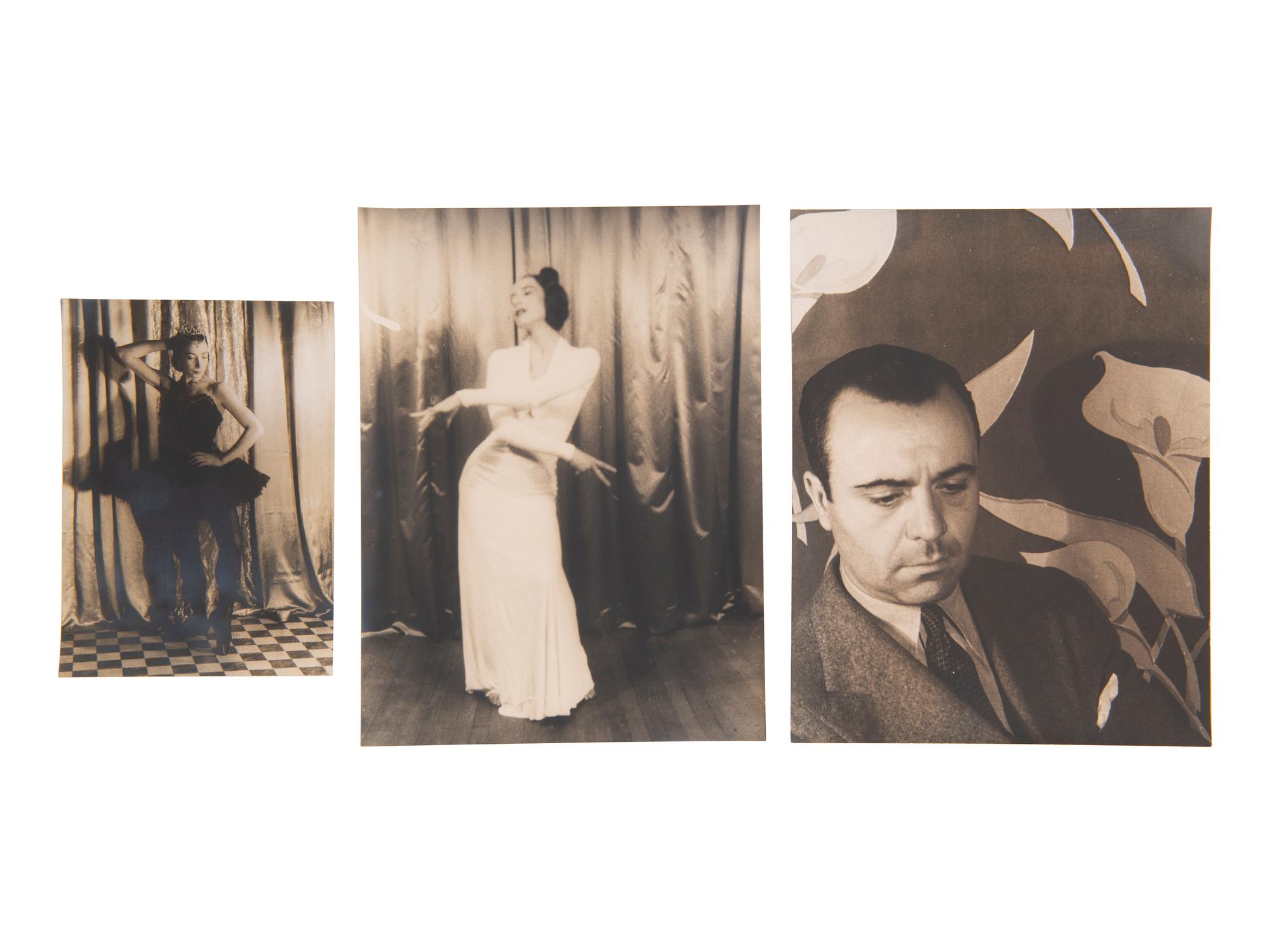 VAN VECHTEN, Carl (1880-1964), photographer. 4 photographs of musicians and dancers.