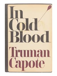 CAPOTE, Truman (1924-1984). In Cold Blood. New York: Random House, 1965.