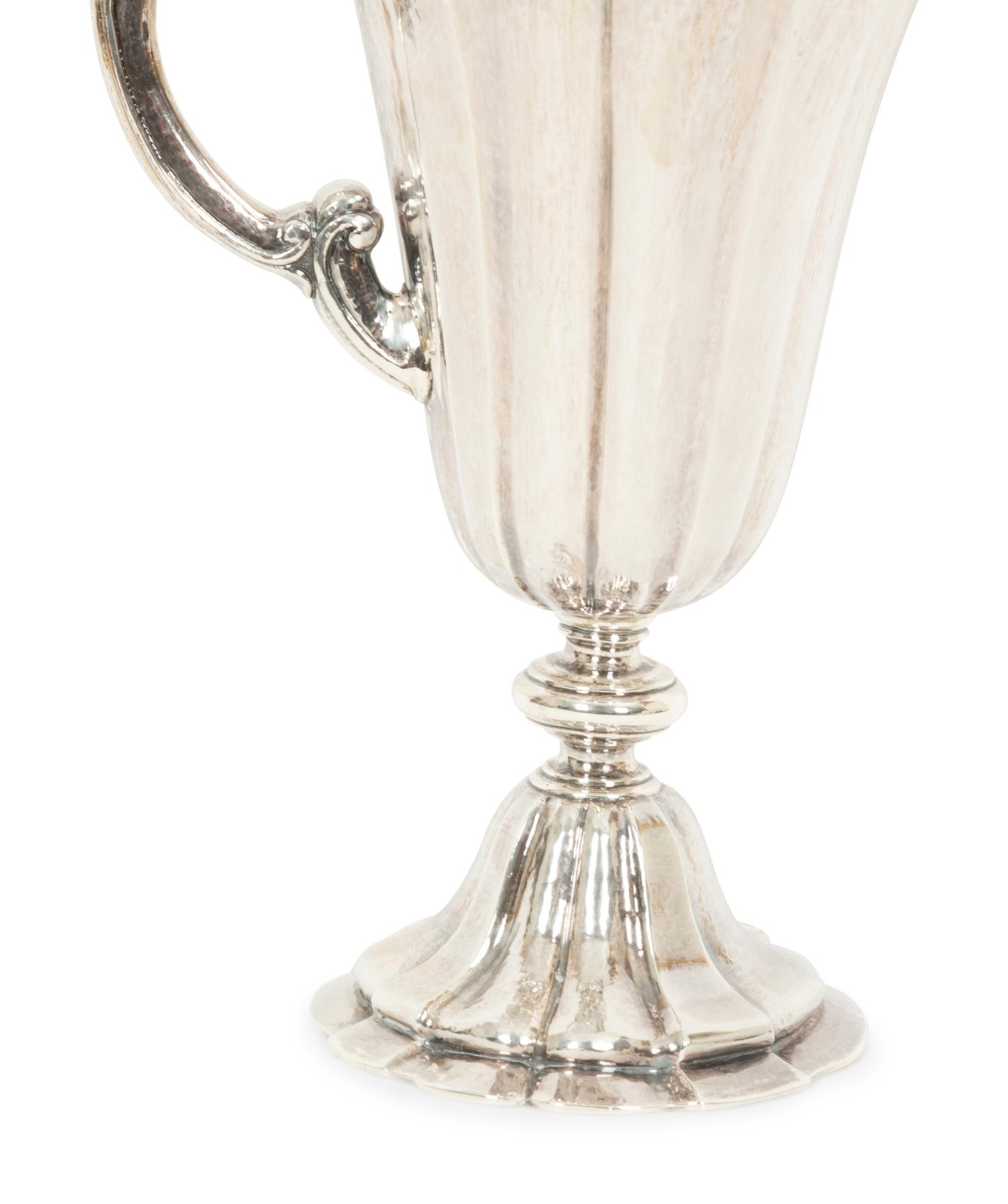 A Buccellatti Silver Augburg Ewer