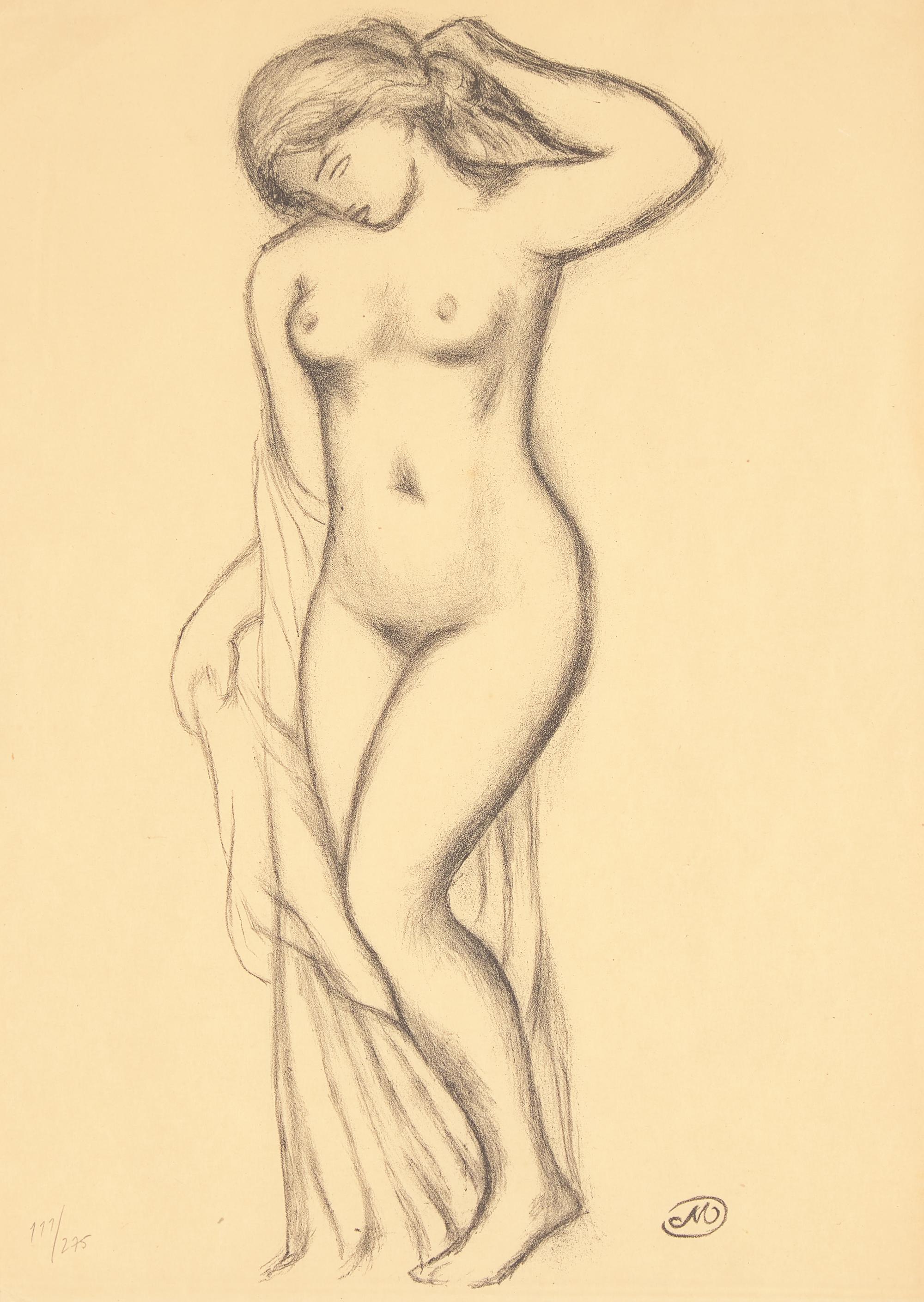 Aristide Maillol (French, 1861-1944) — Untitled (from Dialogues des Courtisanes); Femme Accroupie de dos (two works)