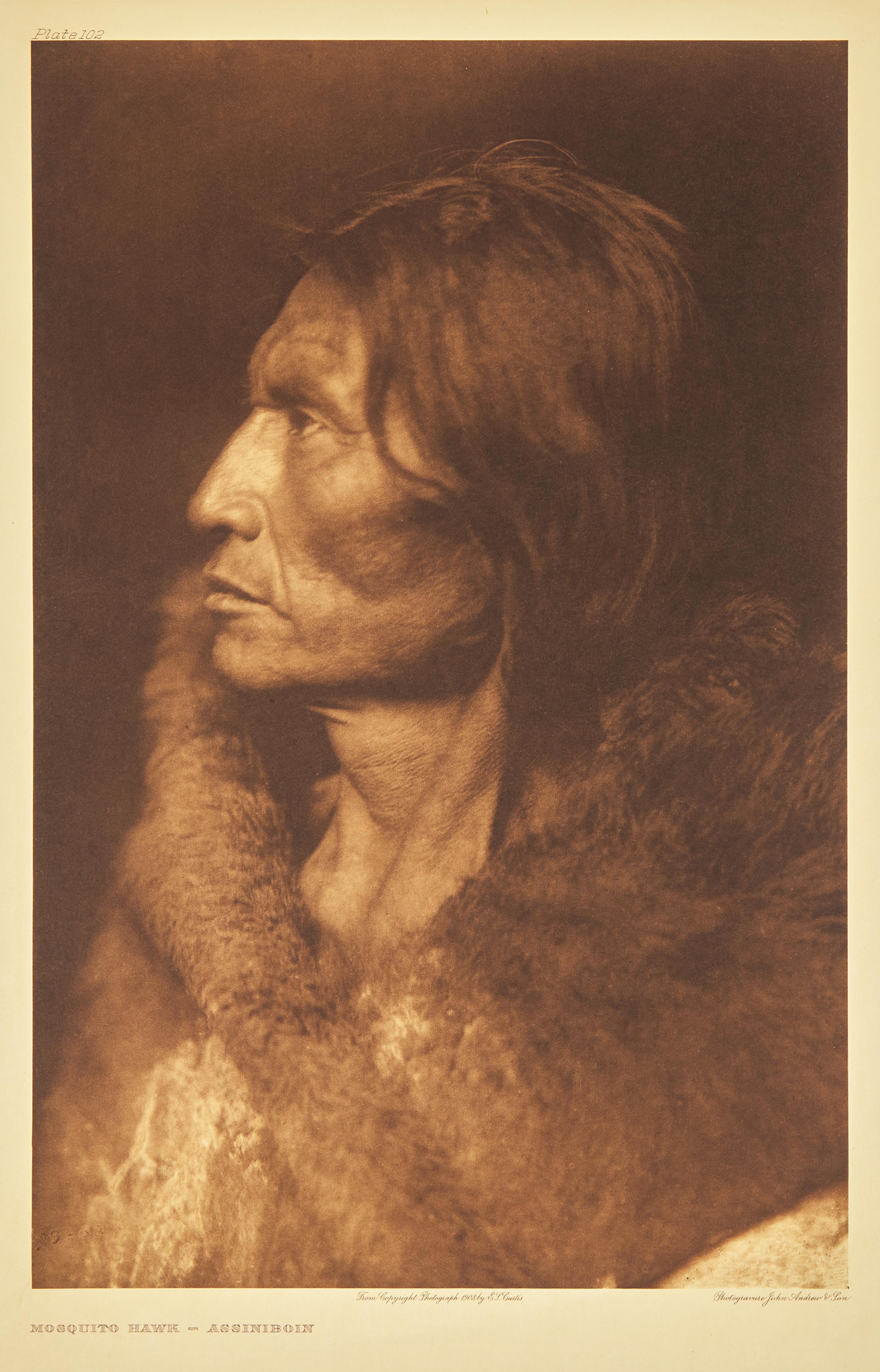 Edward Curtis (American, 1868-1952) — Mosquito Hawk - Assinboin Plate 102