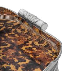 An English Silver-Plate and Faux Tortoise Shell Serving Tray
