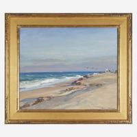 Emile Albert Gruppe (American, 1896–1978) Beach Scene