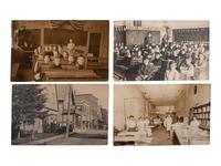[POSTCARDS]. A group of 105 RPPC of occupational subjects incl. railroad workers and photographers.
