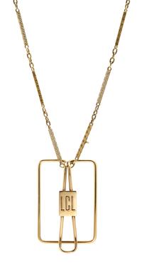 A Collection of 14 Karat Yellow Gold Accessories, 10.70 dwts.