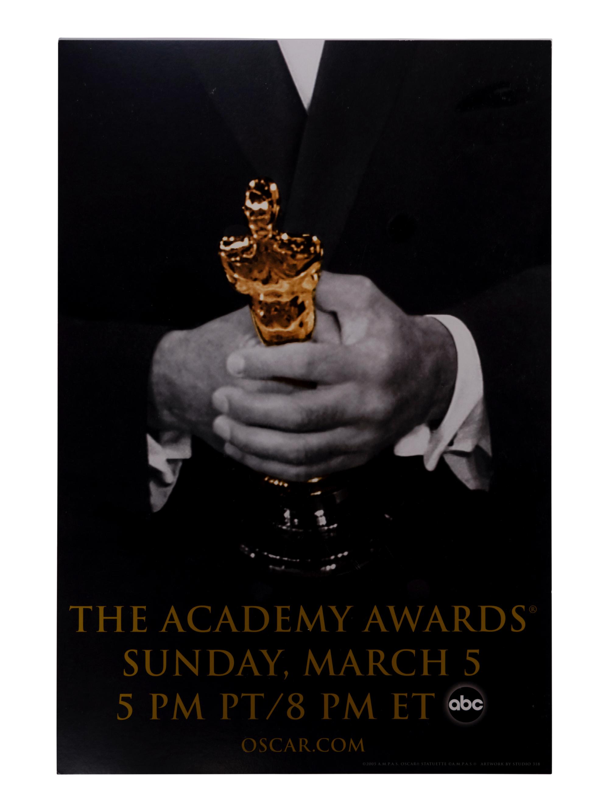 (Events) A group of approximately 15 pieces of memorabilia from 77th - 83rd Academy Awards, comprising: