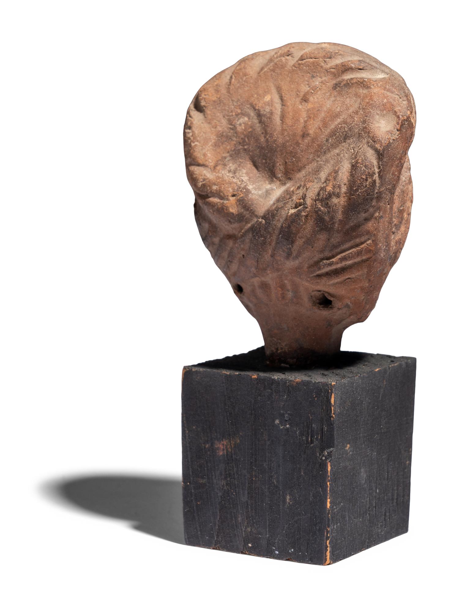A Hellenistic Terracotta Head of a Woman