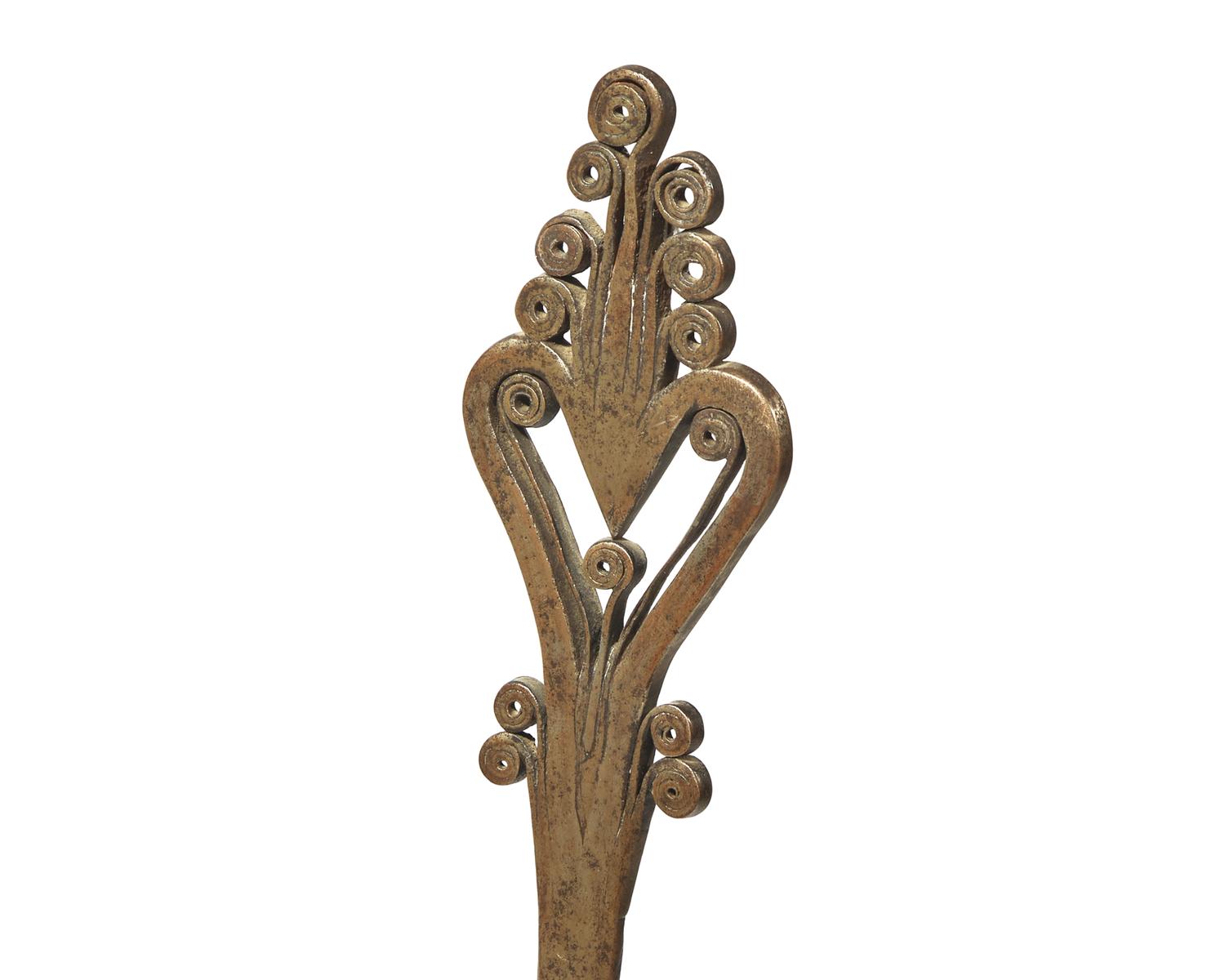 A Large Wrought Iron Shovel, French, 18th Century