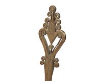 A Large Wrought Iron Shovel, French, 18th Century