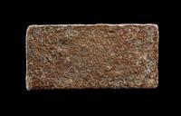 A Roman Ceramic Brick Stamped LXIII