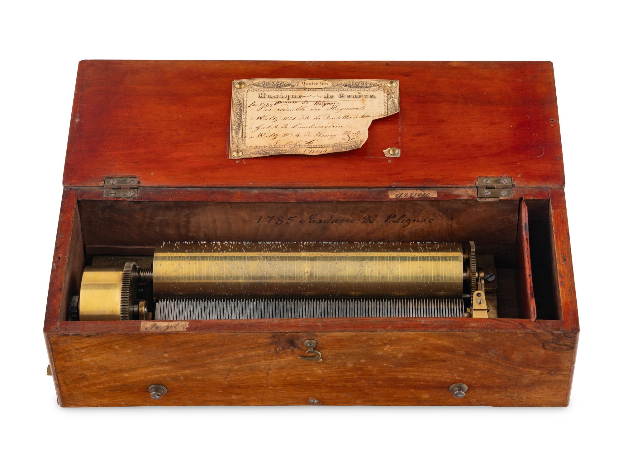 A Key-Wind Music Box by Nicole Frères