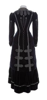 Day Suit in Midnight Blue Velvet, 1910s