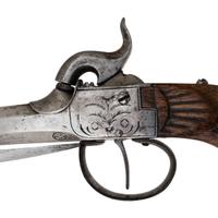 Pair of Belgian Snap Bayonet Pistols