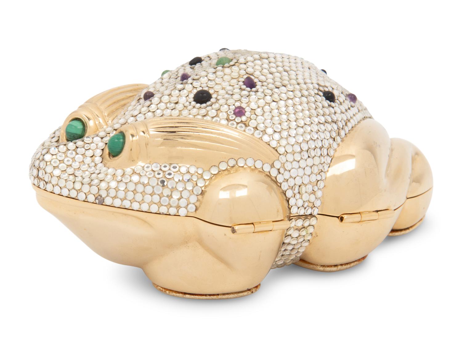 Judith Leiber Frog Minaudière, 1984