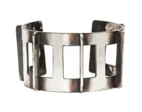A Mid-Century Modern Sterling Silver Bracelet, Nita Lustig, 34.00 dwts.