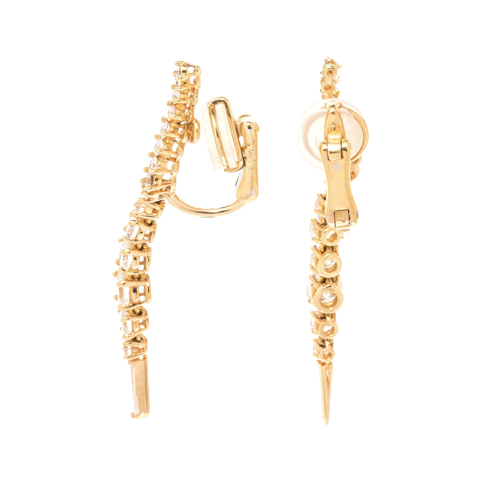DIAMOND EARCLIPS