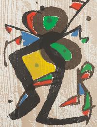 [MIRO, Joan]. LELONG, Daniel. Miró Engraver. Paris: Daniel Lelong, 1984-1992. LIMITED EDITION WITH SIX ORIGINAL WOODCUTS BY MIRO.