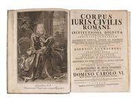 [HISTORY & LAW]. A group of 3 works, comprising: