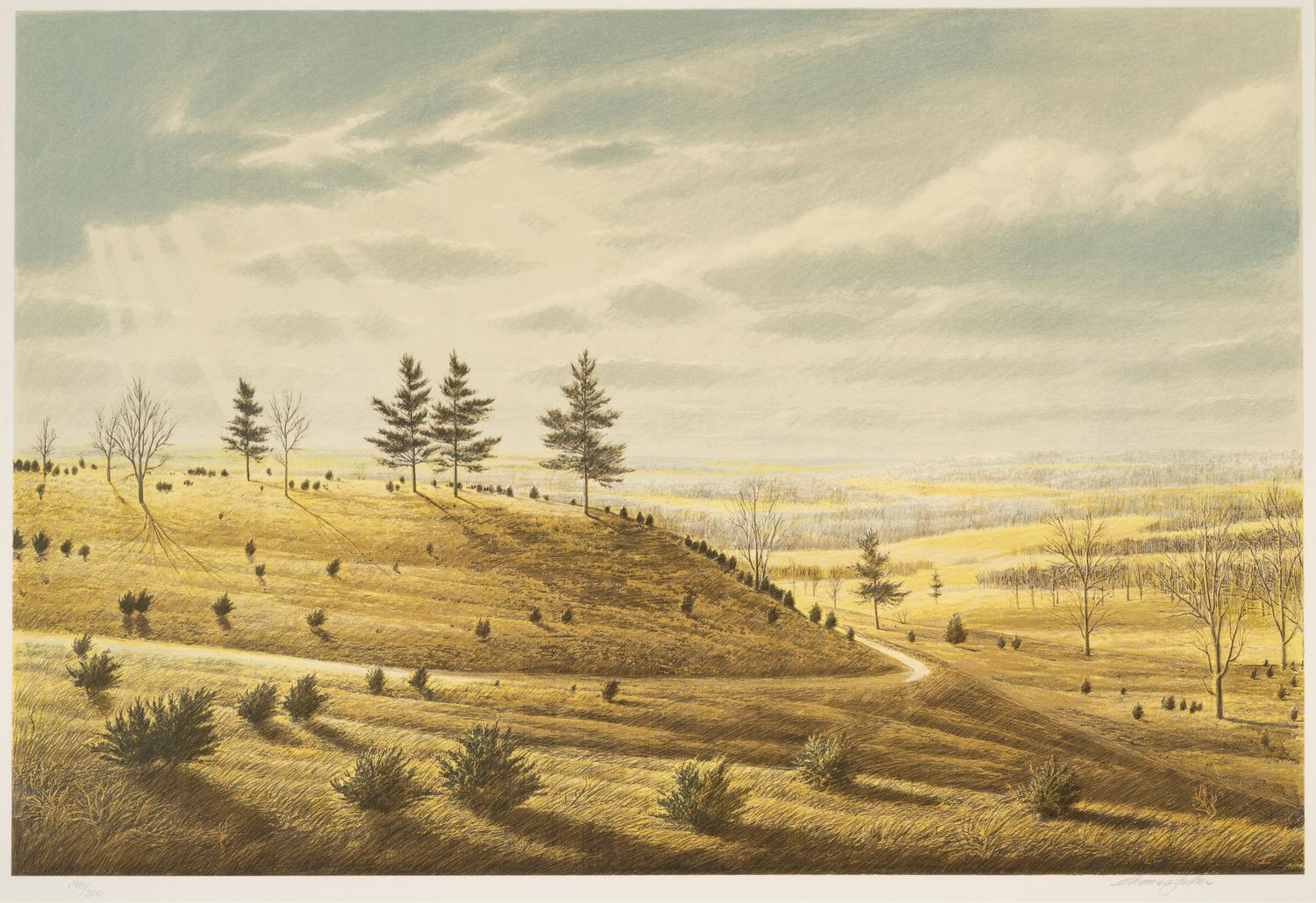 Group of Three Serigraphs by Thomas Locker (American, 1937-2012)