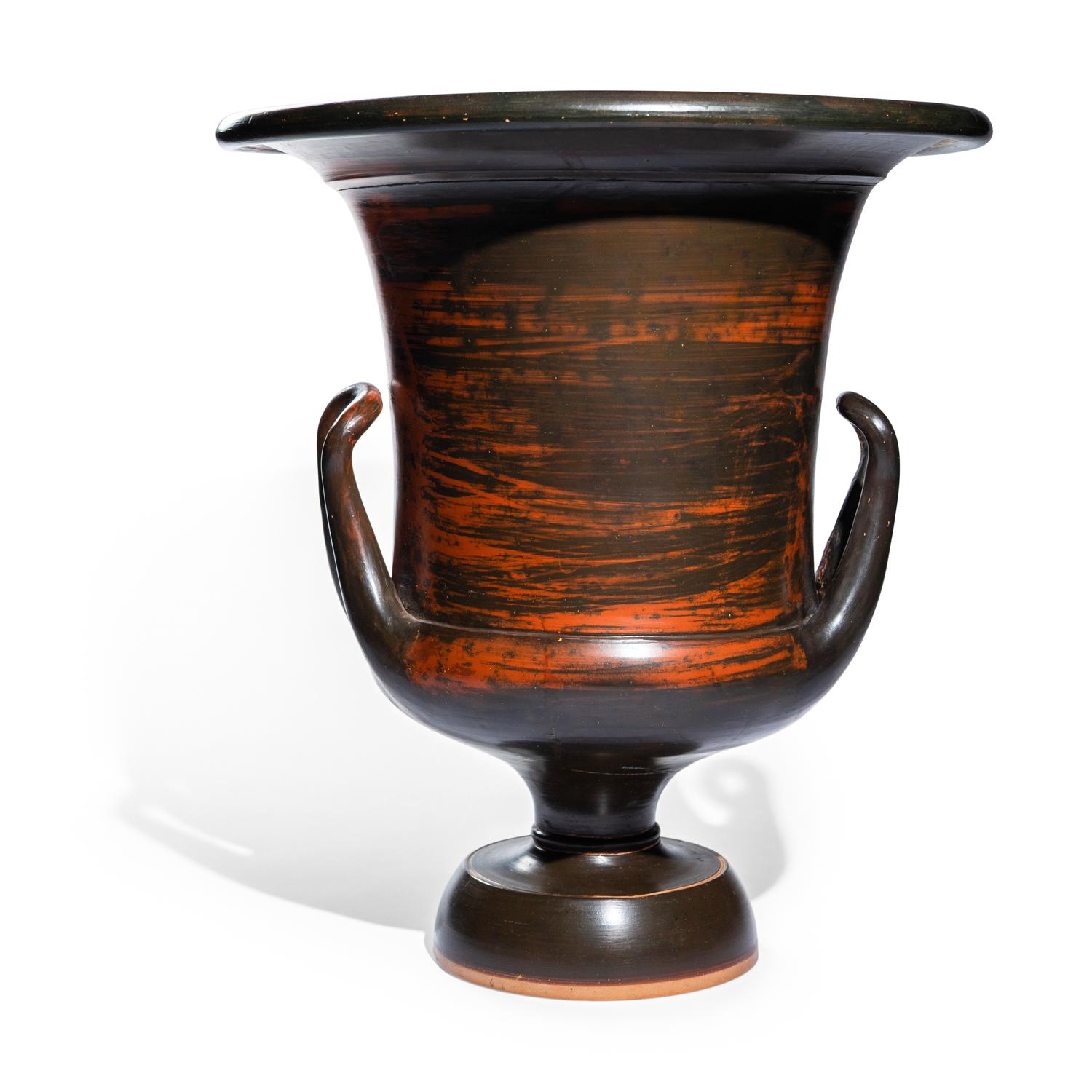 An Apulian Gnathian-Ware Calyx-Krater