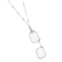 Art Deco, Platinum and Diamond Lorgnette