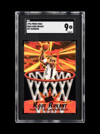 A Group of 1996-97 Press Pass Kobe Bryant Rookie Basketball Cards,