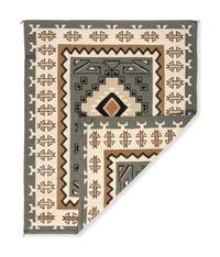 Navajo Two Grey Hills Weaving / Rug