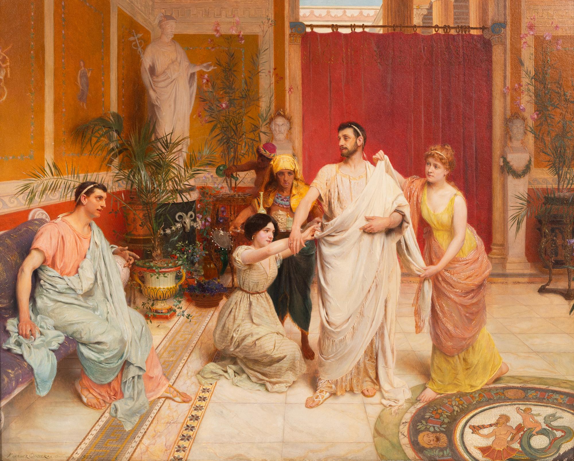 In the Dressing Room , 1902