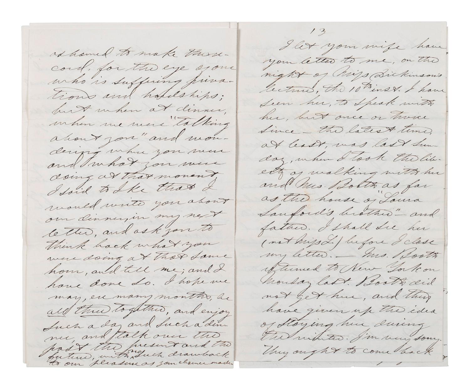 [CIVIL WAR]. Military preparations against a rebel attack by way of Canada and Lake Erie described in 18 pp. letter to Lt. Col. McCreary of the 145th Pennsylvania.