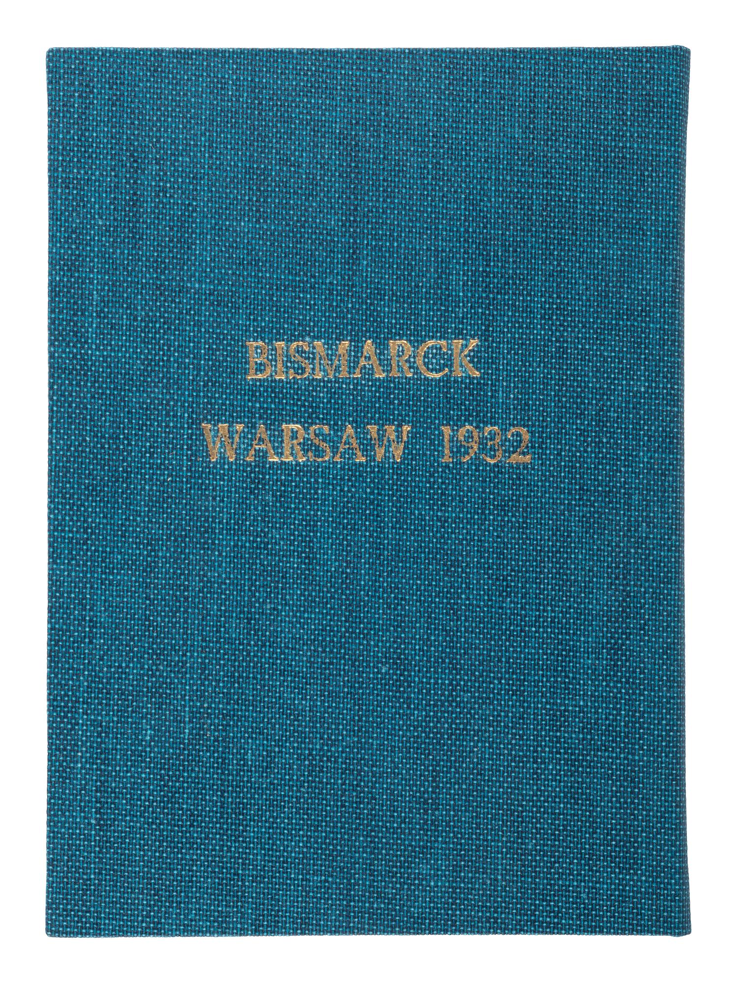 [VON BISMARCK, Otto (1815-1898)]. A group of 5 works, incl. RARE Yiddish pamphlet. Warsaw, 1932.