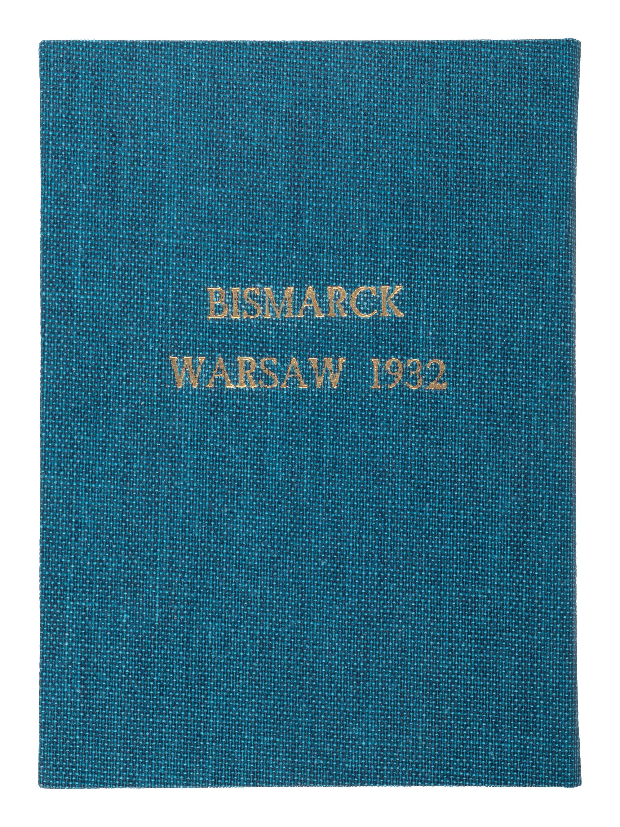 [VON BISMARCK, Otto (1815-1898)]. A group of 5 works, incl. RARE Yiddish pamphlet. Warsaw, 1932.