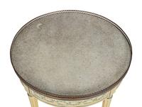 A Louis XVI Style Painted Bouillotte Table
