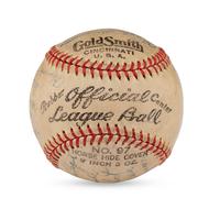 A 1935 Charlotte Hornets Team Signed Autograph Baseball