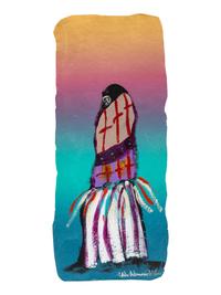 Maiden Dancer, Hopi Priest and Maiden Dancer Triptych