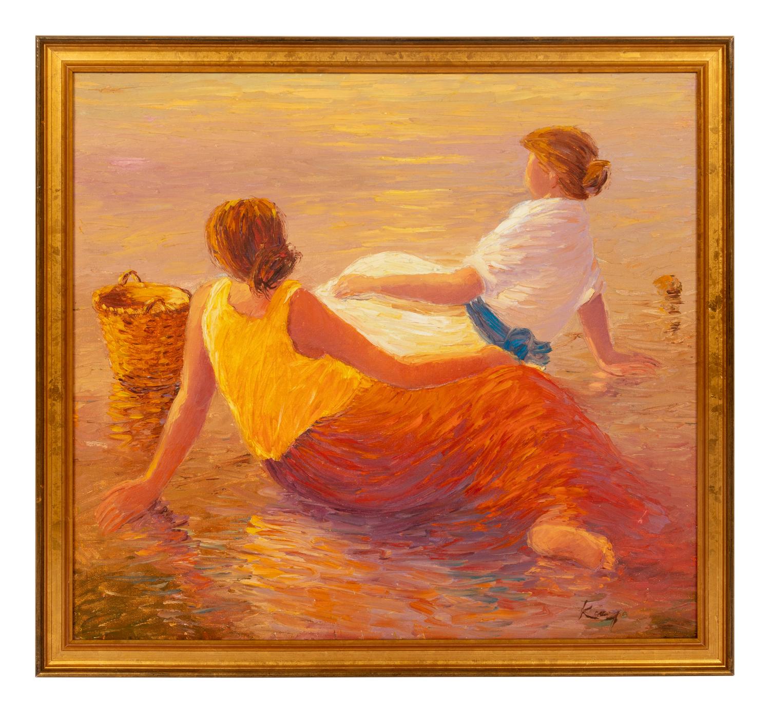 Muyeres en la Playa